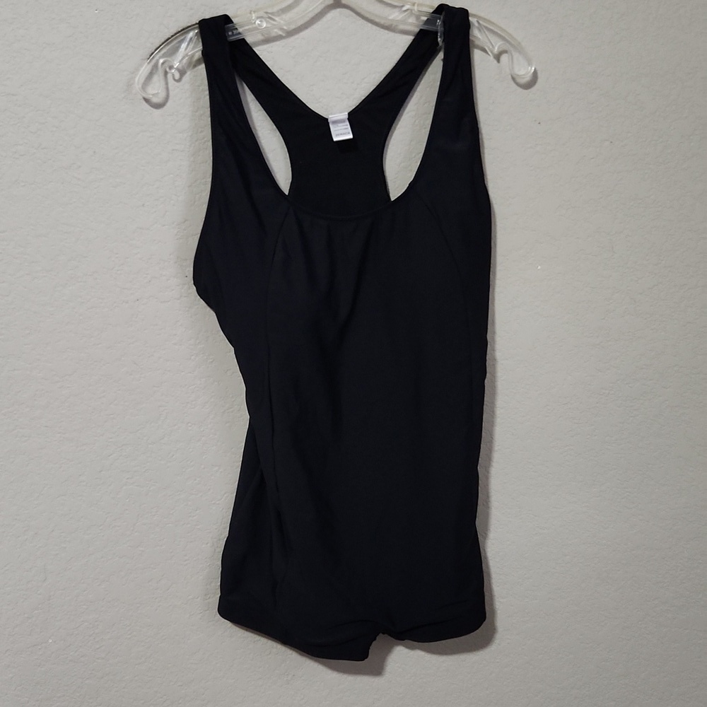 Zeraca Swimsuit One Piece Black Large 12 14